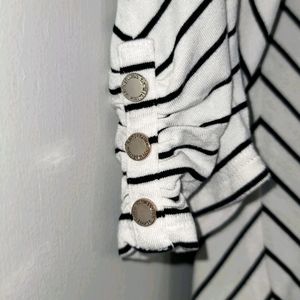 White House Black Market Striped Shirt